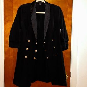 PRIVY Military Style Blazer Cardigan